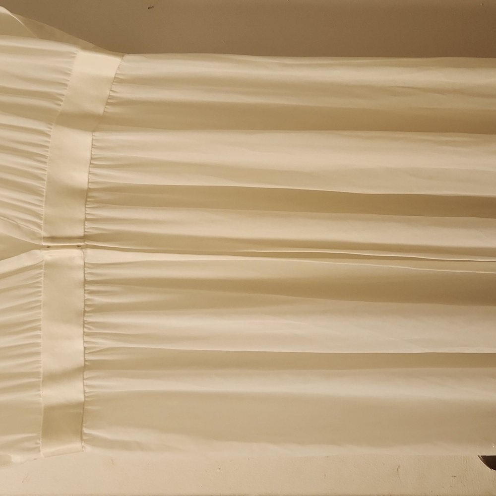 Torrid 1X 14-16 Ivory Mesh Maxi Cover Up. Front Closure. - Picture 4 of 12